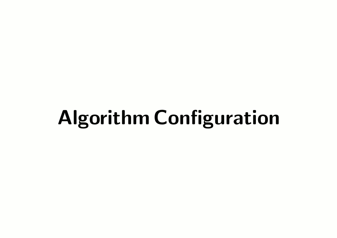 Meta-Algorithmic Frameworks